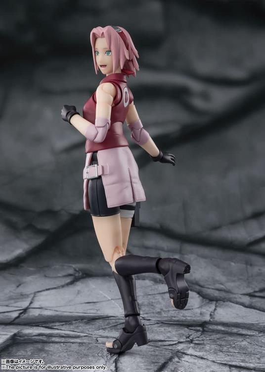 Naruto Shippuden S.H. Figuarts Action Figure Sakura Haruno -Inheritor of Tsunade's indominable will- 14 cm - 3