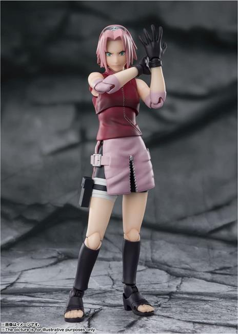 Naruto Shippuden S.H. Figuarts Action Figure Sakura Haruno -Inheritor of Tsunade's indominable will- 14 cm - 5