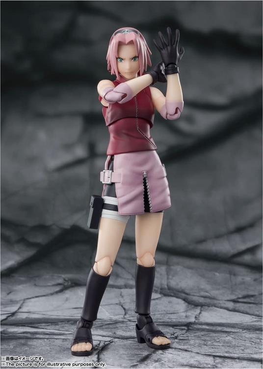 Naruto Shippuden S.H. Figuarts Action Figure Sakura Haruno -Inheritor of Tsunade's indominable will- 14 cm - 5