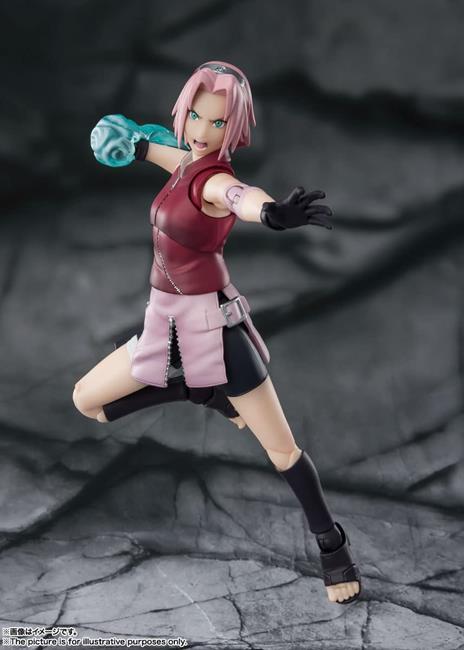 Naruto Shippuden S.H. Figuarts Action Figure Sakura Haruno -Inheritor of Tsunade's indominable will- 14 cm - 6