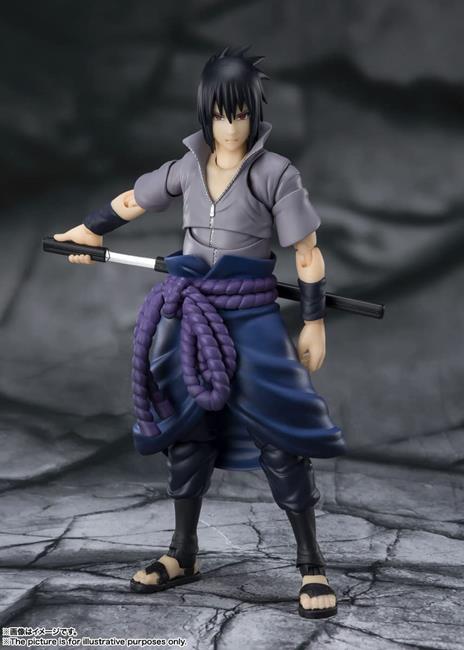 Naruto Shippuden S.H. Figuarts Action Figure Sasuke Uchiha -He who bears all Hatred- 15 cm - 2
