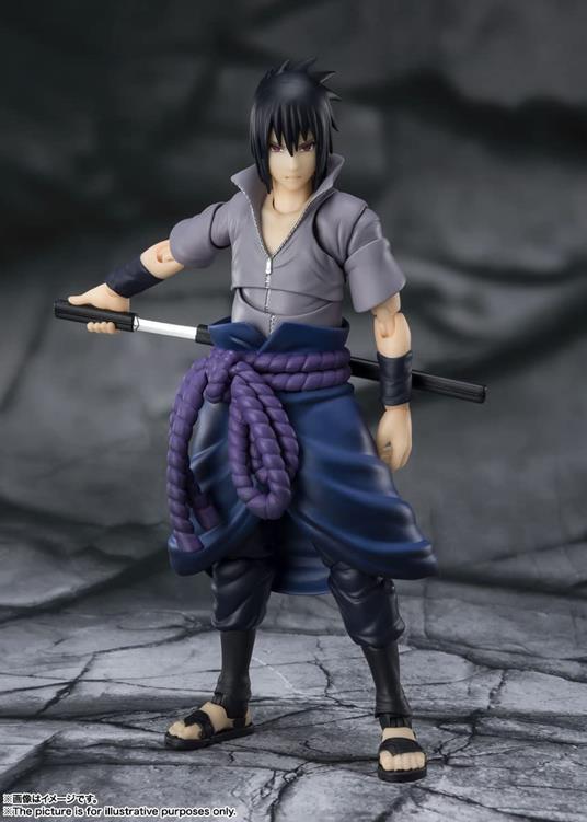 Naruto Shippuden S.H. Figuarts Action Figure Sasuke Uchiha -He who bears all Hatred- 15 cm - 2