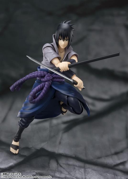 Naruto Shippuden S.H. Figuarts Action Figure Sasuke Uchiha -He who bears all Hatred- 15 cm - 3