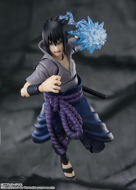 Naruto Shippuden S.H. Figuarts Action Figure Sasuke Uchiha -He who bears all Hatred- 15 cm - 5