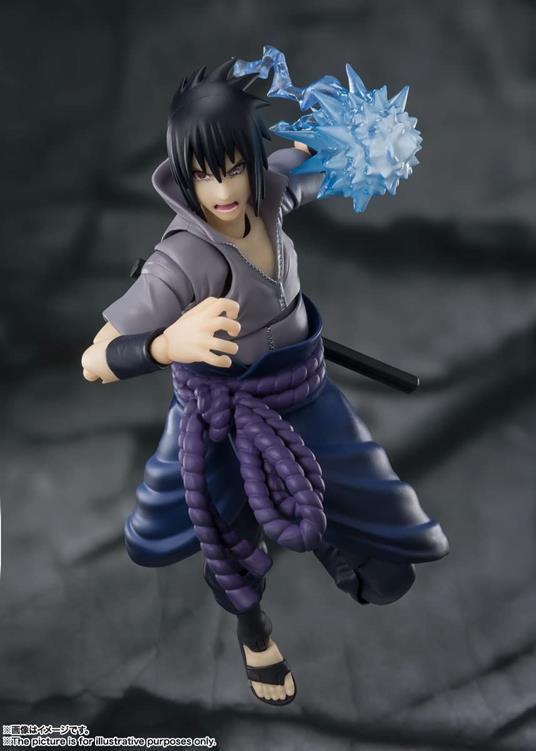 Naruto Shippuden S.H. Figuarts Action Figure Sasuke Uchiha -He who bears all Hatred- 15 cm - 5