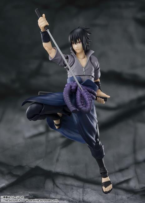 Naruto Shippuden S.H. Figuarts Action Figure Sasuke Uchiha -He who bears all Hatred- 15 cm - 6