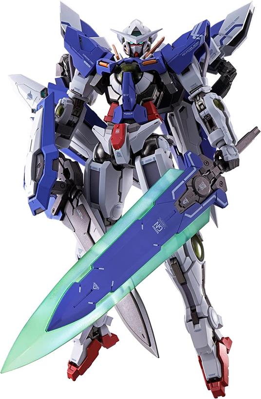 Mobile Suit Gundam 00 Revealed Chronicle Metal Build Diecast Action Figura Gundam Devise Exia 18 Cm Bandai Tamashii Nations