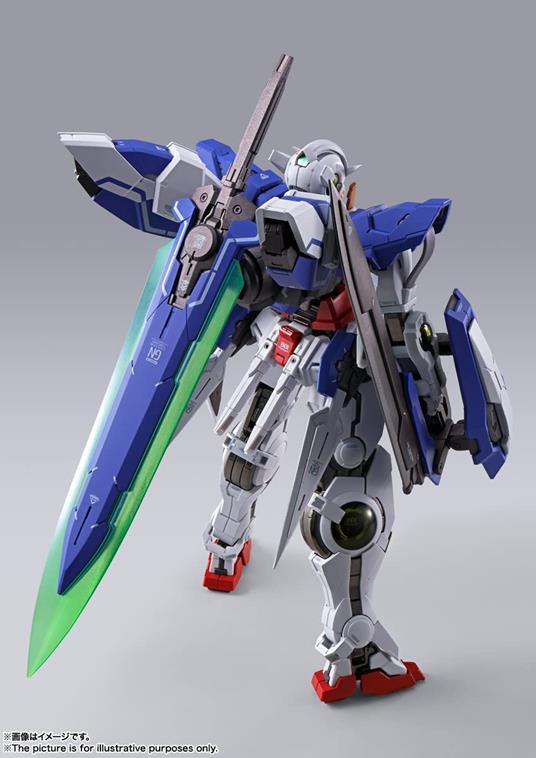 Mobile Suit Gundam 00 Revealed Chronicle Metal Build Diecast Action Figura Gundam Devise Exia 18 Cm Bandai Tamashii Nations - 3