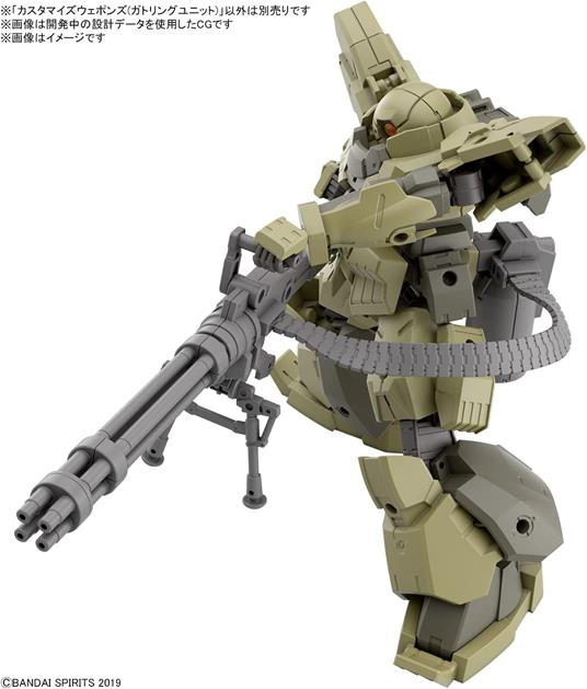 CUSTOMIZE WEAPONS GATLING UNIT MODEL KIT BANDAI MODEL KIT - 3