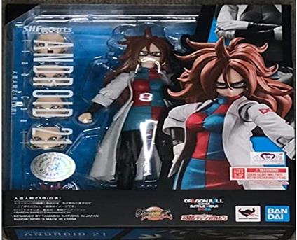 Dragon Ball Android 21 Lab Shf Action Figura Bandai