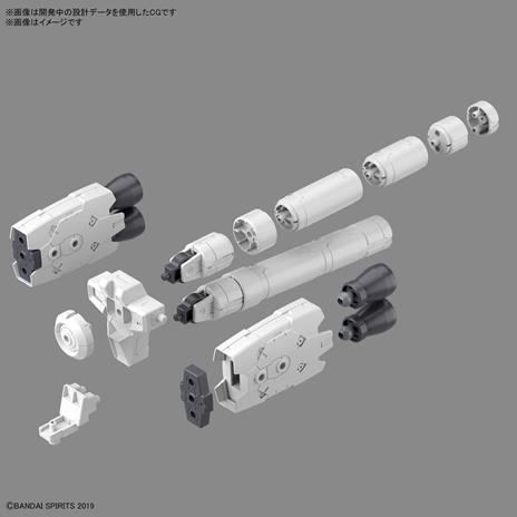 30MM OP PT SET 10 LARGE PROP TANK 1/144 MODEL KIT BANDAI MODEL KIT - 4