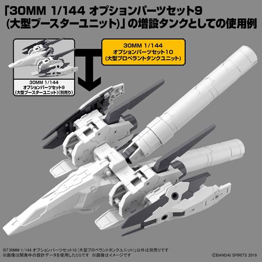 30MM OP PT SET 10 LARGE PROP TANK 1/144 MODEL KIT BANDAI MODEL KIT - 6