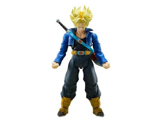 Dragon Ball Z S.h. Figuarts Action Figura Super Saiyan Trunks (the Boy From The Future) 14 Cm Bandai Tamashii Nations