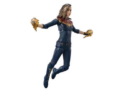 The Marvels S.h. Figuarts Action Figura Captain Marvel 15 Cm Bandai Tamashii Nations