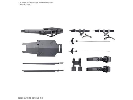 Hg Amaim Weapon Set 3 1/72 Model Kit Bandai Model Kit