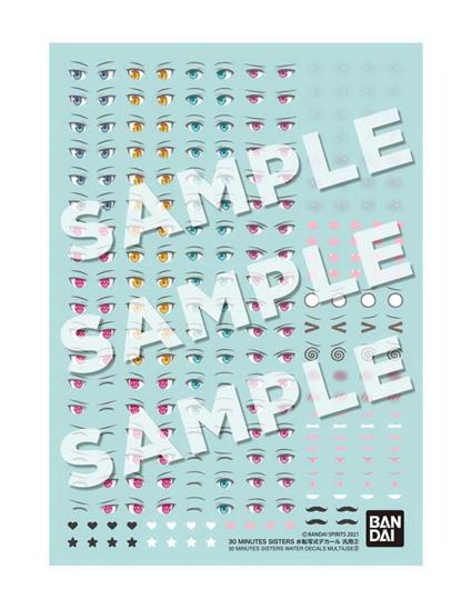 30MS WATER DECALS MULTIUSE 2 MODEL KIT BANDAI MODEL KIT