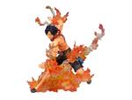 One Piece Figuartszero Pvc Statua Portgas D. Ace Brother''s Bond 16 Cm Bandai Tamashii Nations