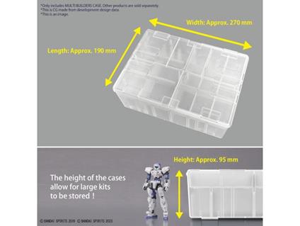 MULTI BUILDERS CASE MODEL KIT BANDAI MODEL KIT