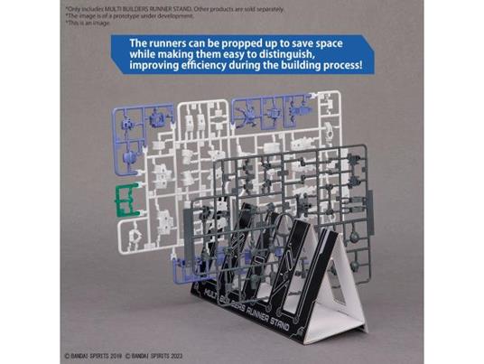 MULTI BUILDERS RUNNER STAND MODEL KIT BANDAI MODEL KIT