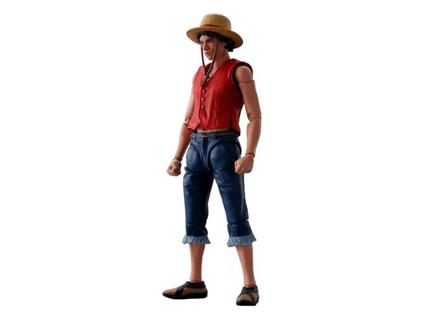 One Piece S.h. Figuarts Action Figura Monkey D. Luffy (netflix) 14 Cm Bandai Tamashii Nations