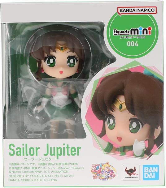 Sailormoon Sailor Jupiter Fig Mini Rerun Action Figura Bandai - 2