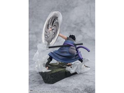 Naruto Figzero Sasuke Light E Dark Ext Statua Bandai
