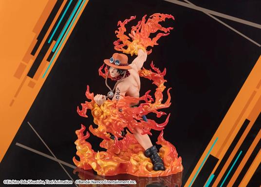 Tamashii Nationts - One Piece - Figuarts ZERO - PVC Statue (Extra Battle) Portgas. D. Ace 17 cm - 2