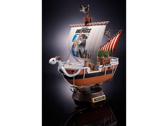 One Piece Soul Of Chogokin Diecast Action Figura Going Merry 25th Anniversary Memorial Edition 28 Cm Bandai Tamashii Nations