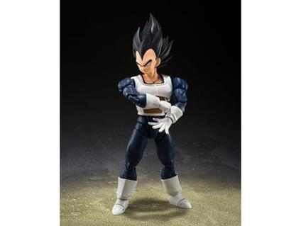Dragon Ball S.h. Figuarts Action Figura Vegeta Old Battle Clothes 14 Cm Bandai Tamashii Nations