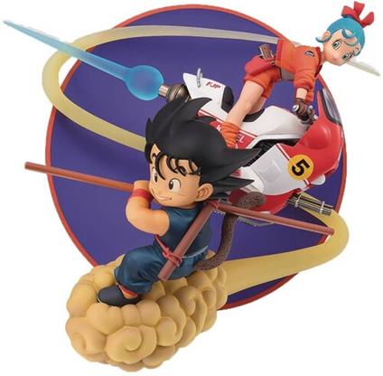 Tamashii Nations - Dragon Ball - Figuarts ZERO PVC Statue Son Goku & Bulma 18 cm