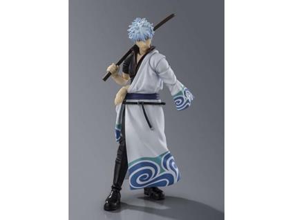 Gintama Sakata Gintoki Shf Action Figura Bandai