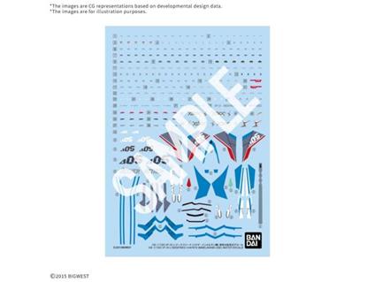 Gundam Model Kit Decals HG VF-31J Siegfried Hayate Use Bandai