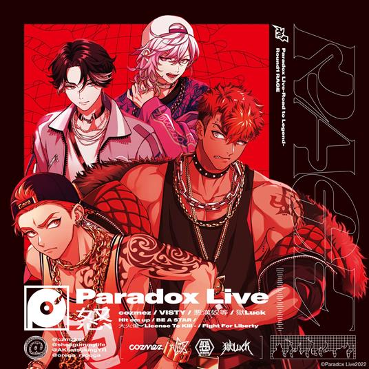Paradox Live - Load To Legend- Round1 'Rage' (2 CD) - CD Audio
