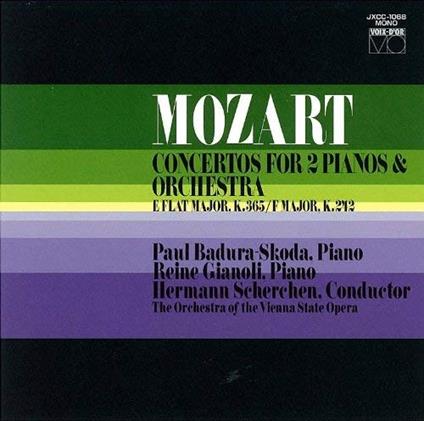 2 Piano Concertos - CD Audio di Wolfgang Amadeus Mozart