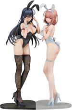 Ikomochi Original Char White & Black Bunny 1/6 Pvc