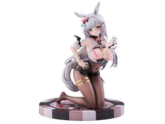 Original Character Pvc Statua 1/7 Ashige-chan: Lucky Dealer Ver. 19 Cm Solarain