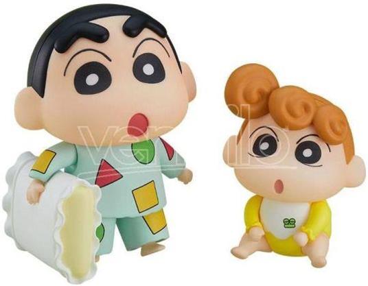 Crayon Shin-chan Nendoroid Action Figura Shinnosuke Nohara Pajama Ver. & Himawari 8 Cm Good Smile Company