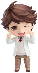 Haikyu!! Nendoroid Figura Toru Oikawa School Uniforme Ver. (re-run) 10 Cm Orange Rouge