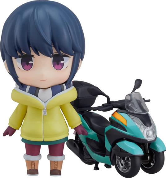 Laid-back Camp Action Figura Rin Shima Trike Ver. 10 Cm Good Smile Company