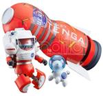 Space Tenga Robo Dx Rocket Mission Set Action Figura Goodsmile
