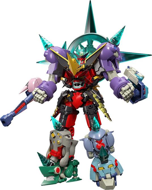 The Brave Fighter Of Legend Da-garn Action Figura Infinite Combining Gurren Dan Lagann 24 Cm Good Smile Company