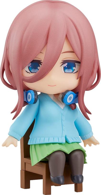 The Quintessential Quintuplets Movie Nendoroid Swacchao! Figura Miku Nakano 9 Cm Good Smile Company