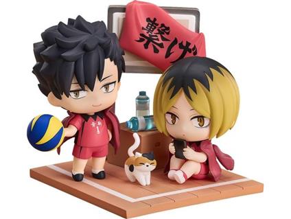Haikyu!! Qset Mini-Figure 2-Pack Tetsuro Kuroo & Kenma Kozume 9 Cm Good Smile Company