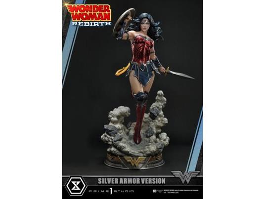 Dc Comics Statua 1/3 Wonder Woman Rebirth Silver Armor Version 75 Cm Prime 1 Studio