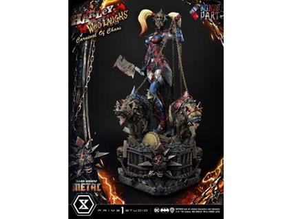 Dark Nights: Metal Museum Masterline Series Statua 1/3 Harley Quinn Who Laughs Concept Design By Caelos D`anda Deluxe Bonus