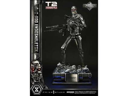Terminator 2 Museum Masterline Series Statua 1/3 Judgment Day T800 Endoskeleton Deluxe Bonus Version 74 Cm Prime 1 Studio