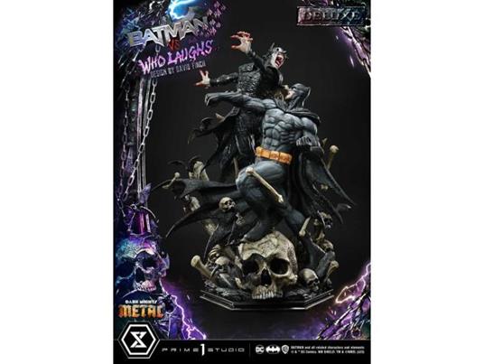 Dark Nights: Metal Ultimate Premium Masterline Series Statua 1/4 Batman Vs Batman Who Laughs Deluxe Bonus Version 67 Cm Prime 1