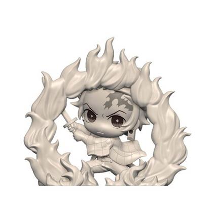 Demon Slayer: Kimetsu No Yaiba Hold Pvc Statua Kamado Tanjiro 8 Cm Furyu