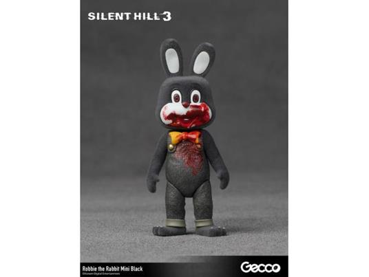 Silent Hill 3 Mini Action Figura Robbie The Rabbit Mini Black Version 10 Cm Gecco