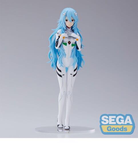 Evangelion: 3.0+1.0 Thrice Upon A Time Spm Pvc Statua Rei Ayanami Long Hair Ver. 21 Cm Sega